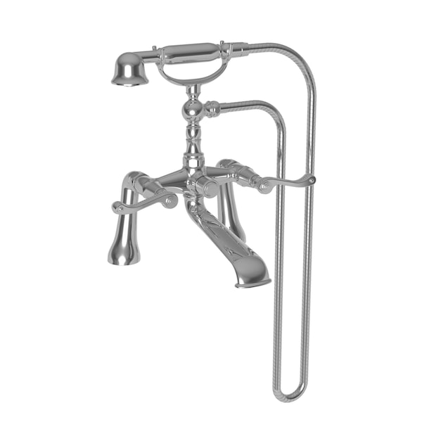 Newport Brass Exposed Tub and Hand Shower Set, 2, Deck, Satin Bronze (PVD) 1020-4273/10 - main